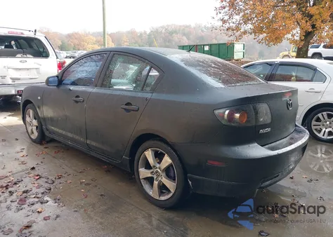 2004 Mazda Mazda3 S из США, поврежденный, VIN JM1BK323441166193